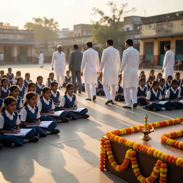 CM Bhupendra Patel Attends Praveshotsav and Kanya Kelavani at Sanand