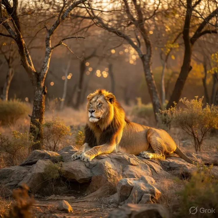 CM Bhupendra Patel Hails Asiatic Lion Comeback on World Lion Day
