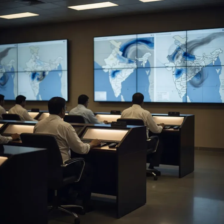 CM Chandrababu Reviews Cyclone Arnab Impact from Secretariat War Room