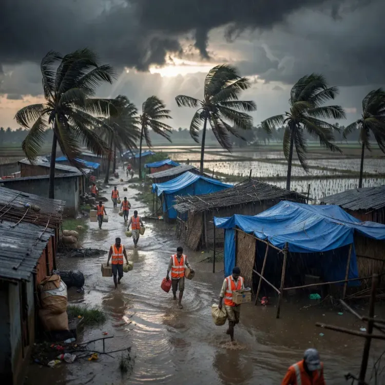 CM Chandrababu Writes to Amit Shah on Cyclone Arnab Damage
