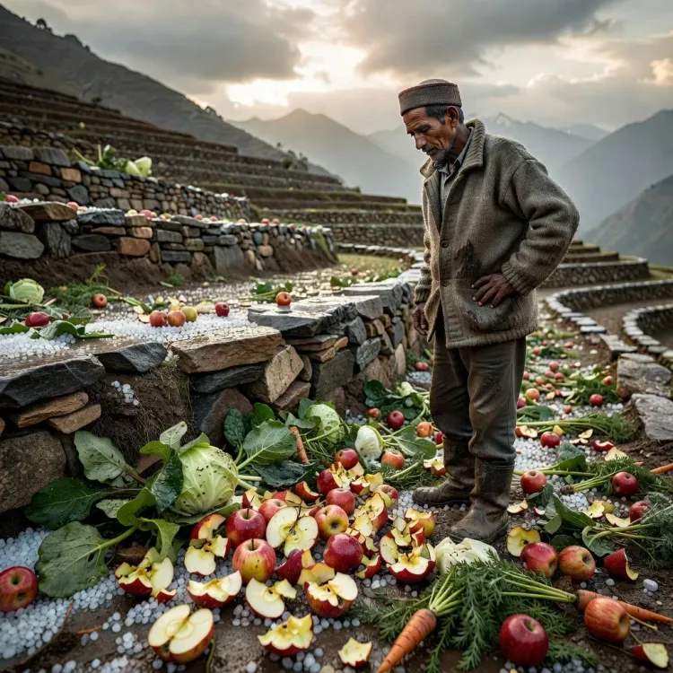 CM Dhami doubles hailstorm relief for Uttarakhand farmers