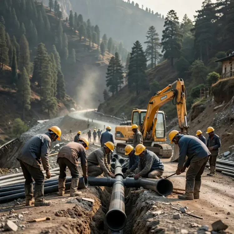 CM Dhami gifts Chamoli ₹231.91 cr in 12 projects, inspects highways