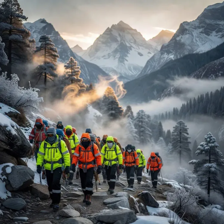 CM Dhami oversees rescue of 40 trekkers from high Himalayas