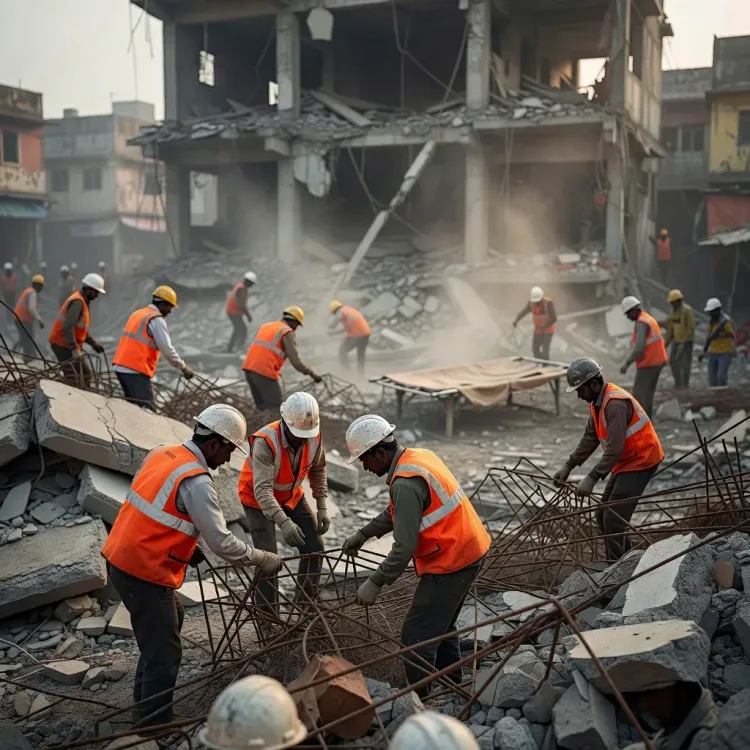 CM Fadnavis orders FIR after Bhiwandi building collapse kills several
