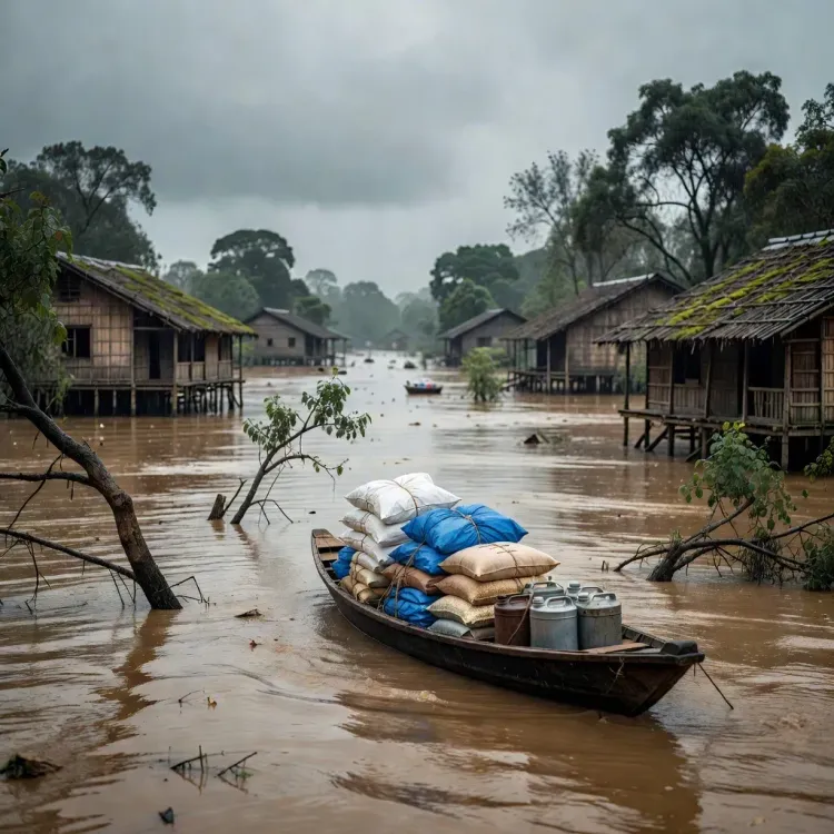 CM Himanta announces flood relief package for Assam families