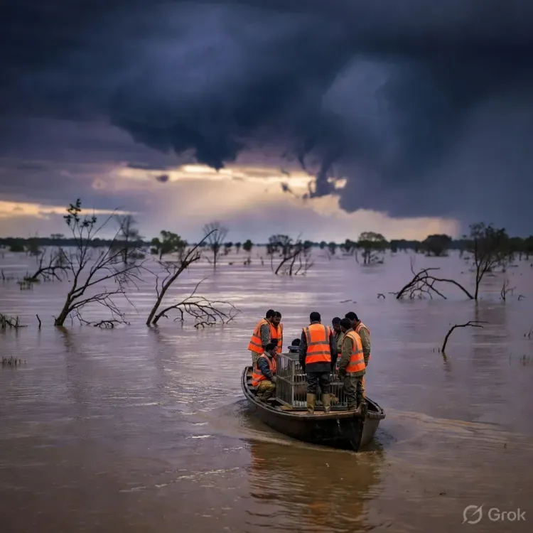 CM Himanta Deploys Vantara Teams for Assam Flood Animal Rescue
