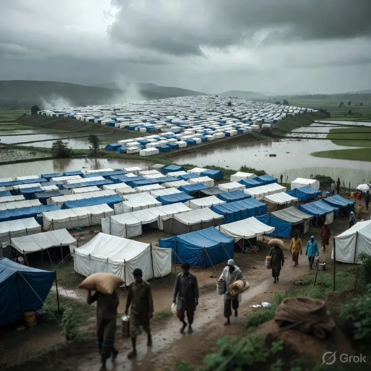 CM Himanta: Over 80,000 Sheltered in Assam Flood Camps