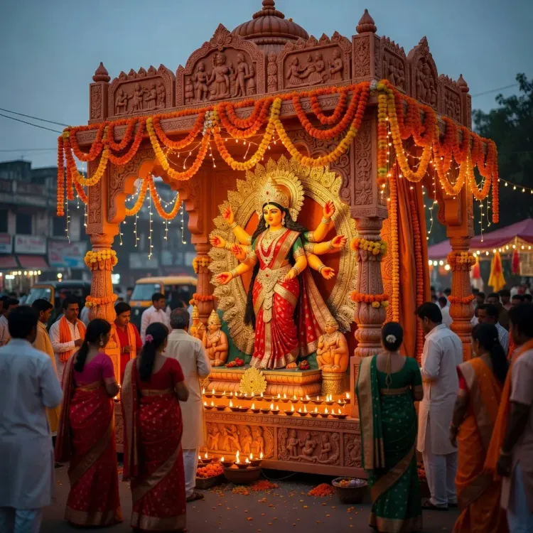 CM Mamata Extends Shubho Shashti Wishes on Durga Pujo