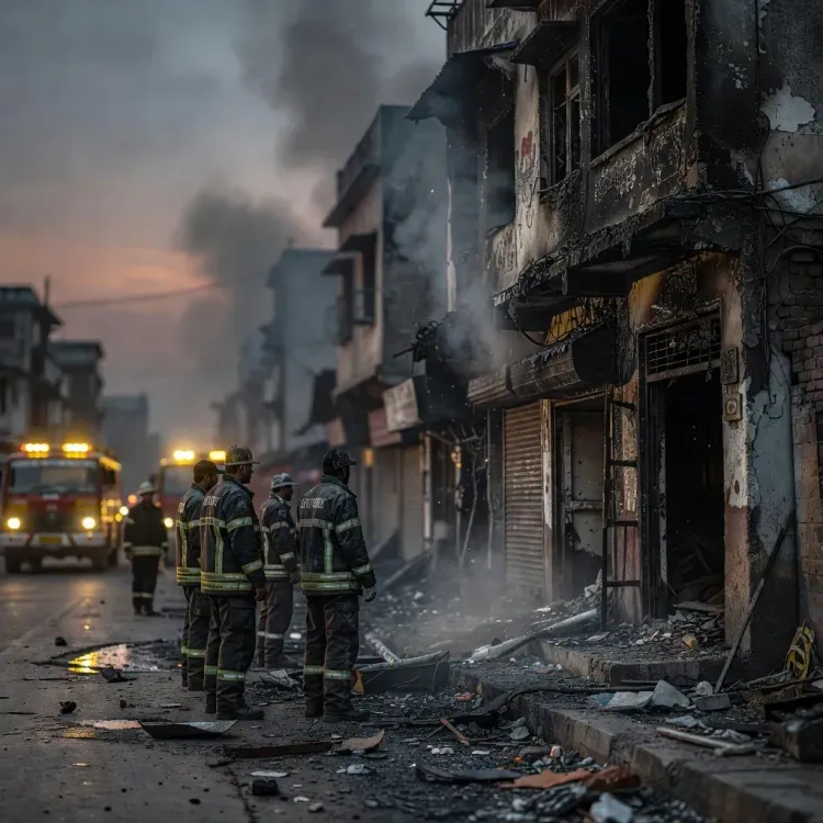 CM Nayab Saini Condoles Rohtak Fire Tragedy