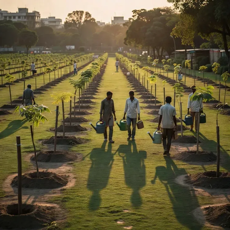CM Rekha Gupta: Mission Green Delhi hits plantation target
