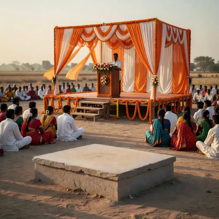 CM Sai Leads Statue Unveiling and Project Launches in Balrampur-Ramanujganj