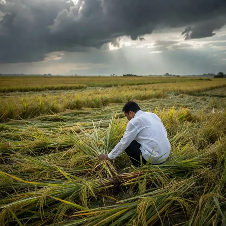 CM Sai orders urgent crop survey after Cyclone Arnab