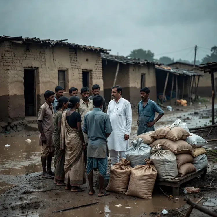 CM Sai Visits Flood-Hit Bastar and Sukma, Vows Aid for Every Family