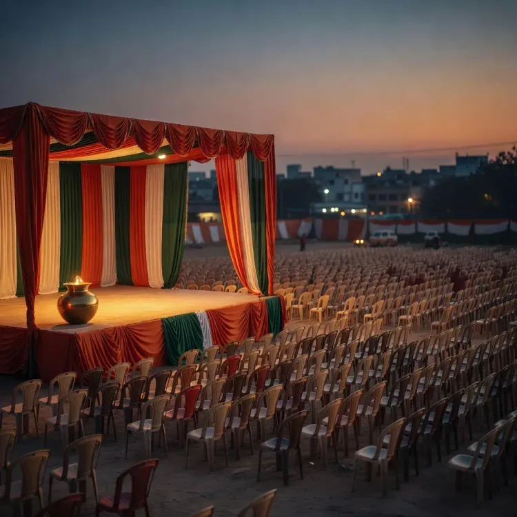 CM Saini Joins PM Modi's Vikasit Bharat Sabha in Gurugram