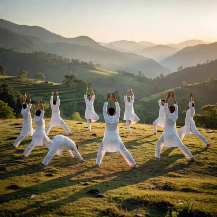 CM Sukhu joins Himachal ministers, MLAs for Yoga Day