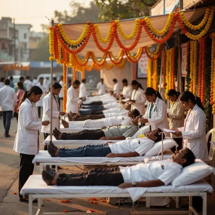 CM Vishnu Deo Sai hails Raipur blood donation drive