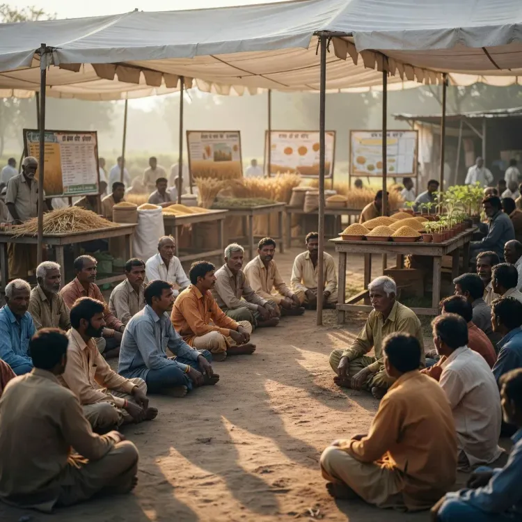 CM Yogi Orders Kisan Melas at Weekly Chaupals from June