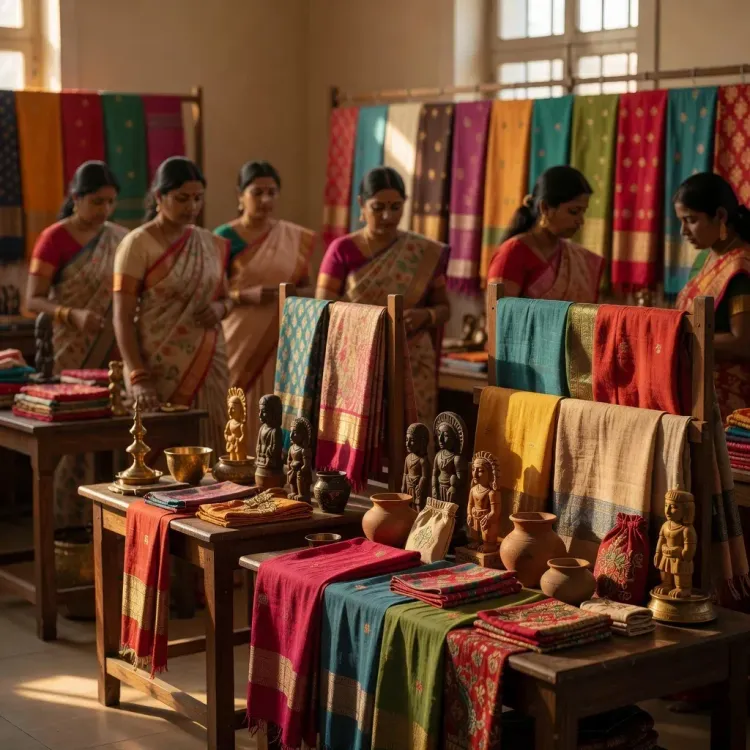 Giriraj Singh Lauds Tripura Women at National SARAS Mela