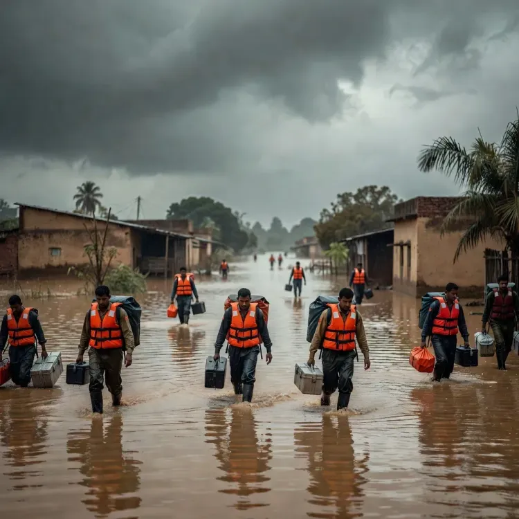 Gujarat CM Bhupendra Patel Seeks Central Aid from Amit Shah Amid Heavy Rains