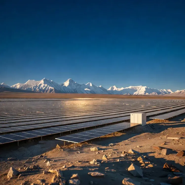 HP CM Office: 2 MW Solar Plant With Battery Storage Live in Spiti