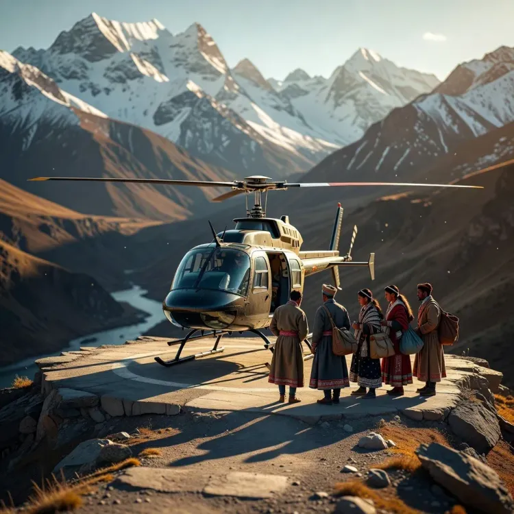 HP CM Office Launches Thrice-Weekly Heli Service to Kinnaur
