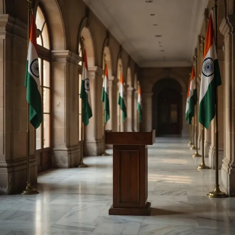 Mahua Moitra Calls for Regime Change Over Flag Detention