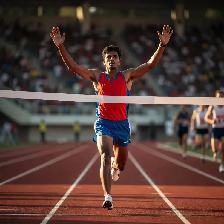 Mandaviya Hails Parmod's Silver in 1500m T46 at Asian Para Games