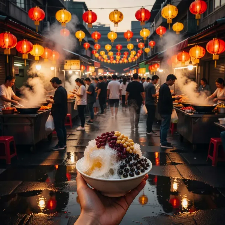 Nvidia flags Jensen Huang's Taipei night-market evening with Lex Fridman