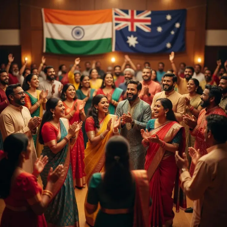 PM Modi Meets Indian Community in Melbourne During Australia Visit