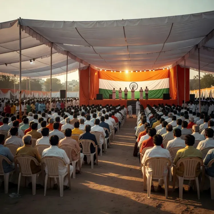 Pradhan Addresses Viksit Bharat Sankalp Event in Bhopal