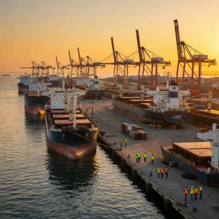 Pradhan Hails Paradip Port's Mega Port Tag Under New Ports Act