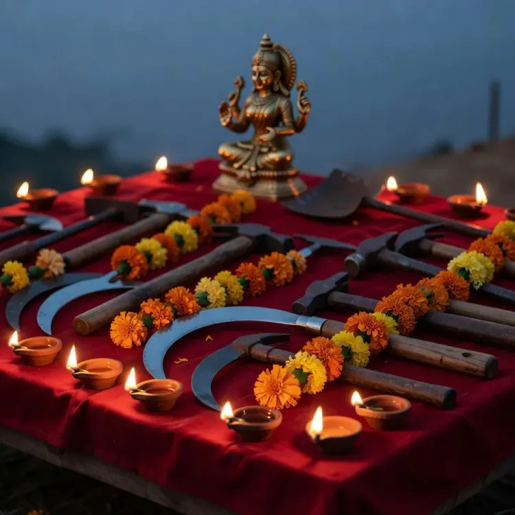 Pralhad Joshi greets Karnataka on Mahanavami and Ayudha Puja