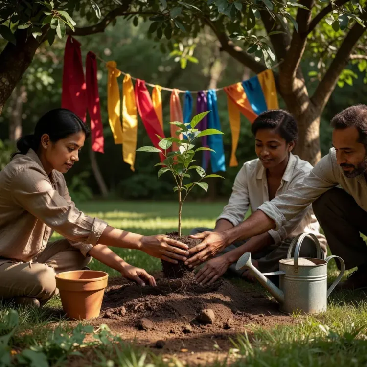 Rajasthan CM Bhajanlal Sharma Hails Tree-Planting as Social Tradition