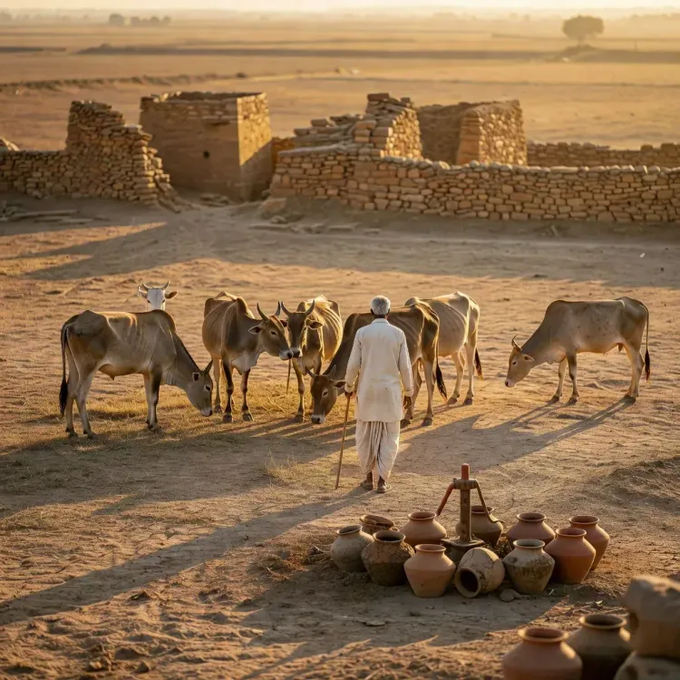 Rajasthan CMO Spotlights Beeda Village's Farming and Livestock Economy