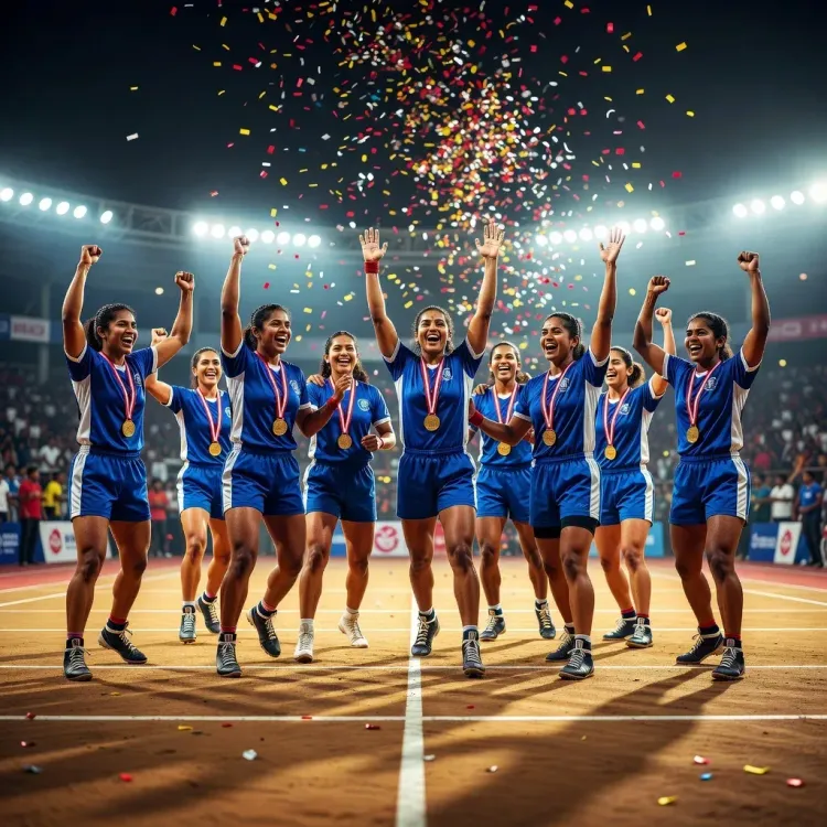 Rijiju Hails Indian Women's Kabaddi Team's Asian Games Gold