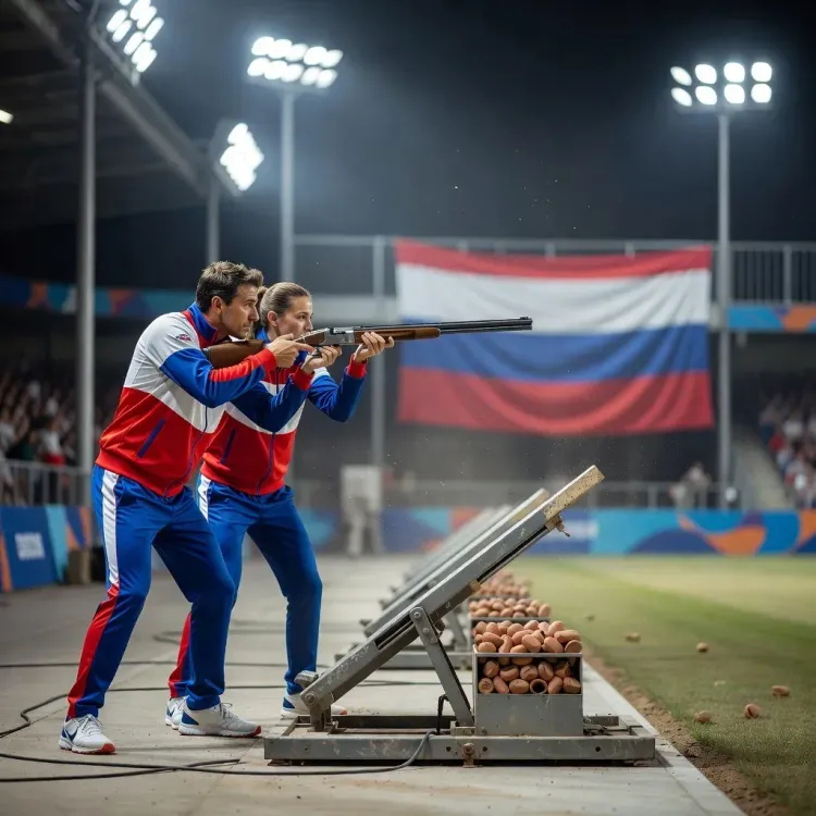 Rijiju Hails India's First Asian Games Trap Mixed Team Gold