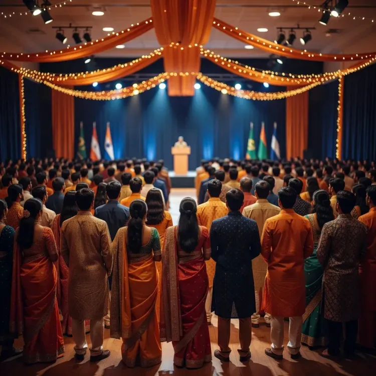 Rijiju shares PM Modi's live address to Indian diaspora in Auckland