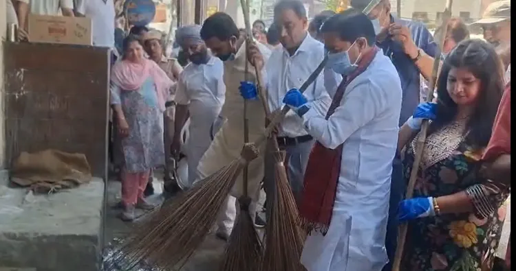 अंबाला में स्वच्छ भारत मिशन: केंद्रीय मंत्री बी.एल. वर्मा ने कहा — मोदी सरकार के 12 वर्ष विश्वास, विकास और जनकल्याण को समर्पित