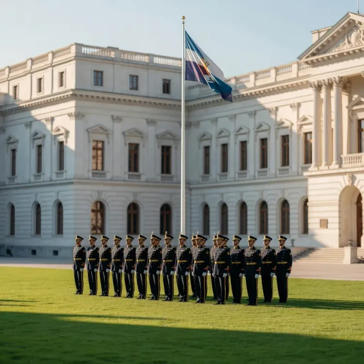 Trump Hosts State Arrival Ceremony and Honor Guard Review