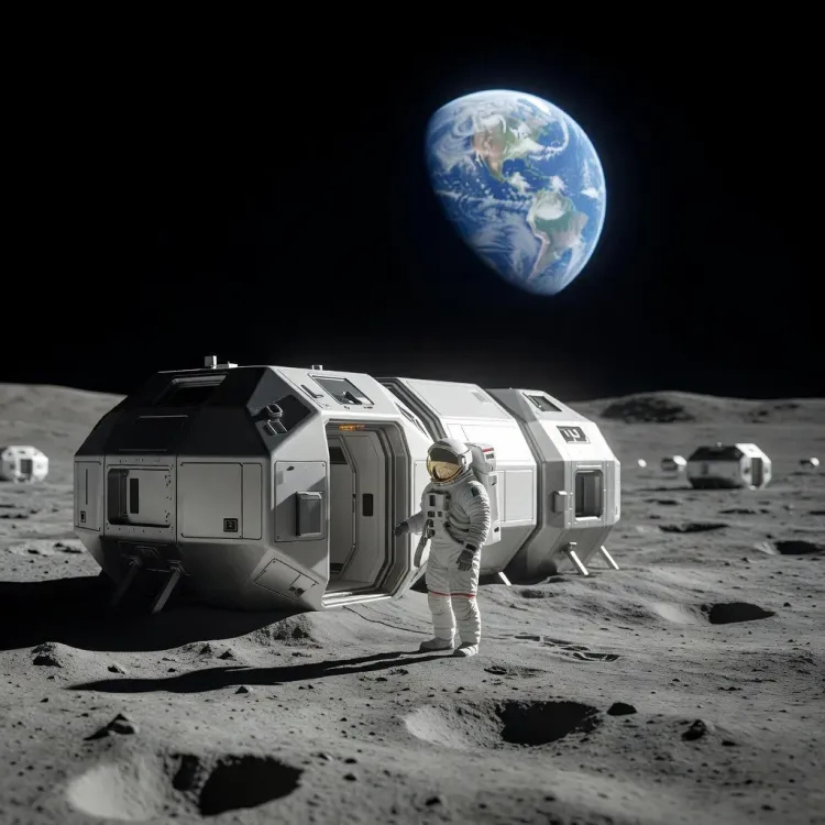 White House Declares US Will Build Permanent Moon Base