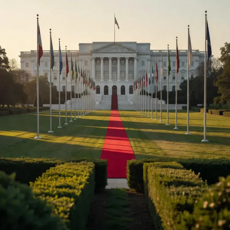 White House Streams Historic State Visit Live on Trump TV