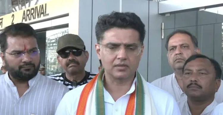 सचिन पायलट का CM मोहन यादव पर हमला: उज्जैन भूमि सौदे और राम मंदिर चंदे पर जांच की मांग
