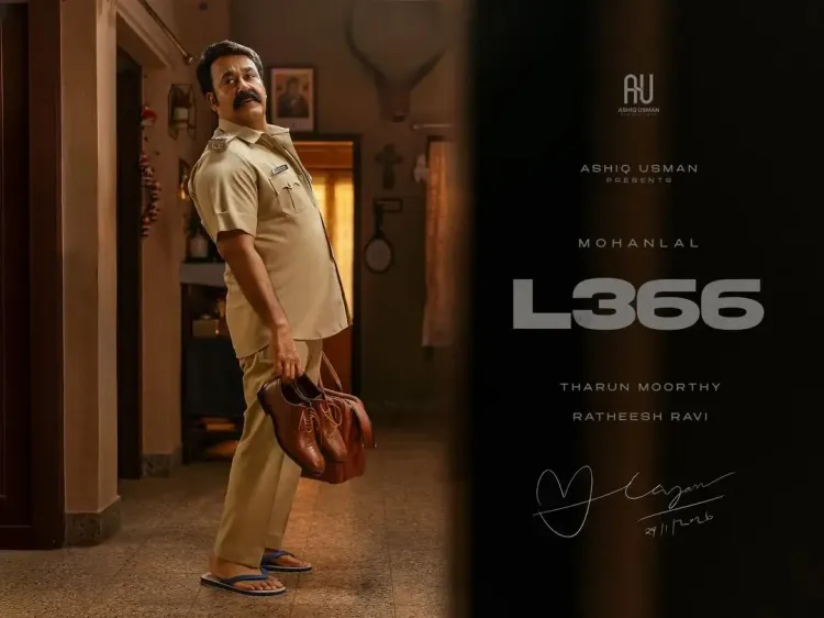 What Role Does Mohanlal Play as T S Lovelajan in Tharun Moorthy's #L366?