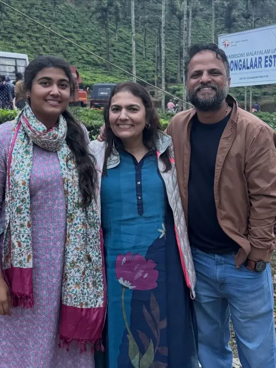 Suchitra Mohanlal gifts Swiss watch to 'Thudakkam' director Jude Anthany Joseph