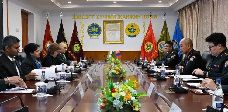 India-Mongolia defence ties: Cyber security centre, Nomadic Elephant 2026 reviewed at 14th JWG meet