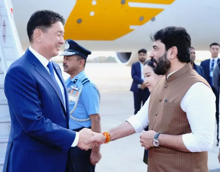 Did Mongolian President Khurelsukh Ukhnaa Arrive in India for a State Visit?