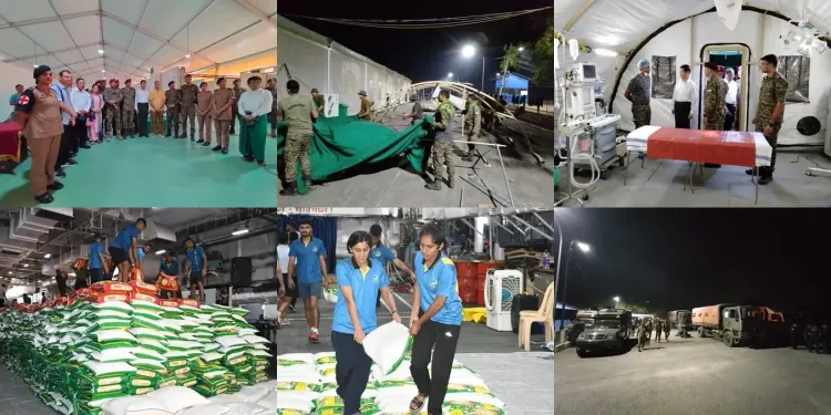 Expanded Humanitarian Assistance: India Provides Relief to Myanmar