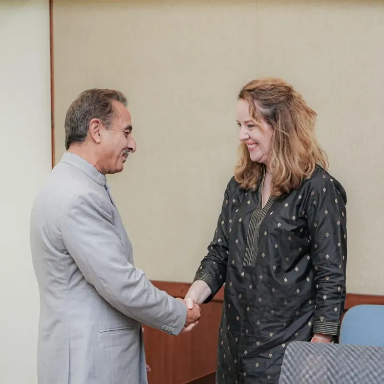 India, IOM's Amy Pope discuss migration cooperation in New Delhi