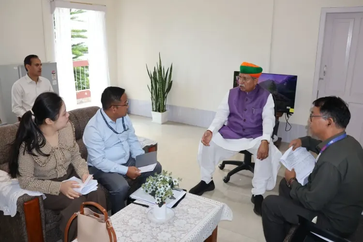MoS Arjun Ram Meghwal reviews judicial reforms, meets civil society in Mizoram