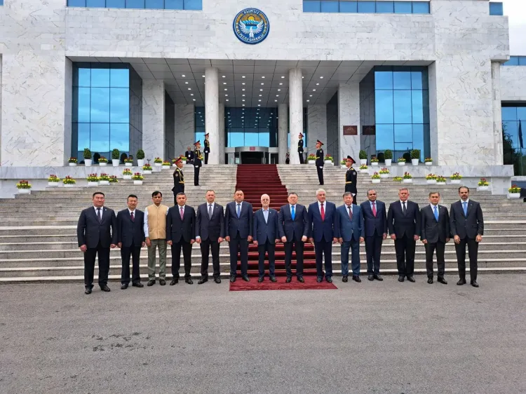 Nityanand Rai calls on Kyrgyzstan President Zhaparov at SCO meet in Bishkek